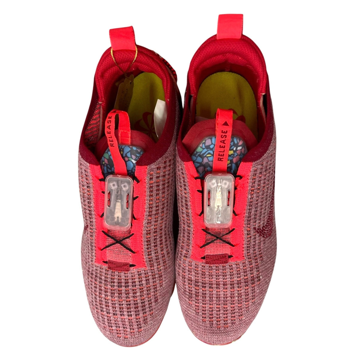 Nike Air VaporMax Flyknit Team Red Men's Shoes Size 8.5