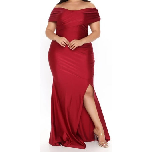 Fashion Nova Ignore The Romance Maxi Dress Size XL