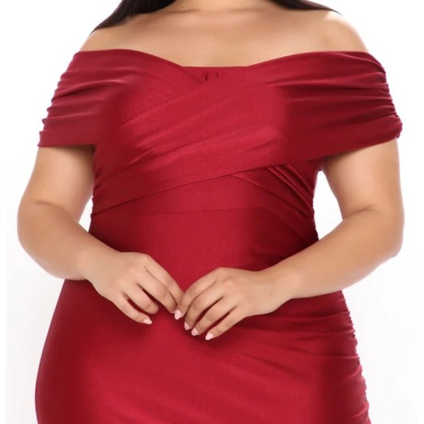 Fashion Nova Ignore The Romance Maxi Dress Size XL