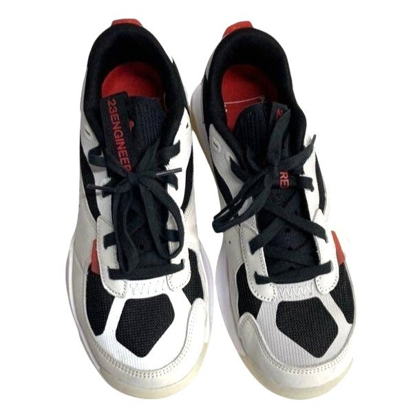 Nike Jordan Air "Summit White" Sneakers Mens Size 8.5 Black/White/Red