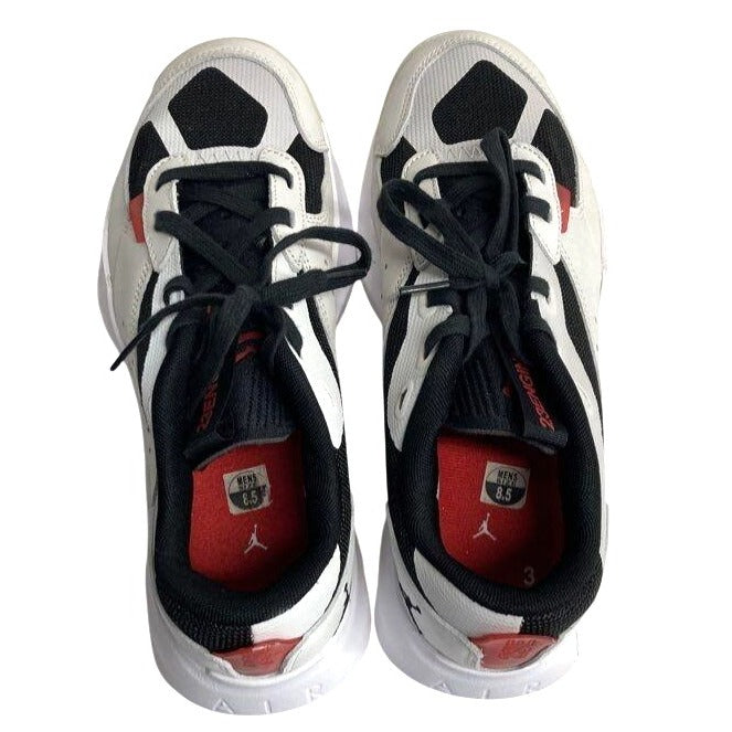 Nike Jordan Air "Summit White" Sneakers Mens Size 8.5 Black/White/Red