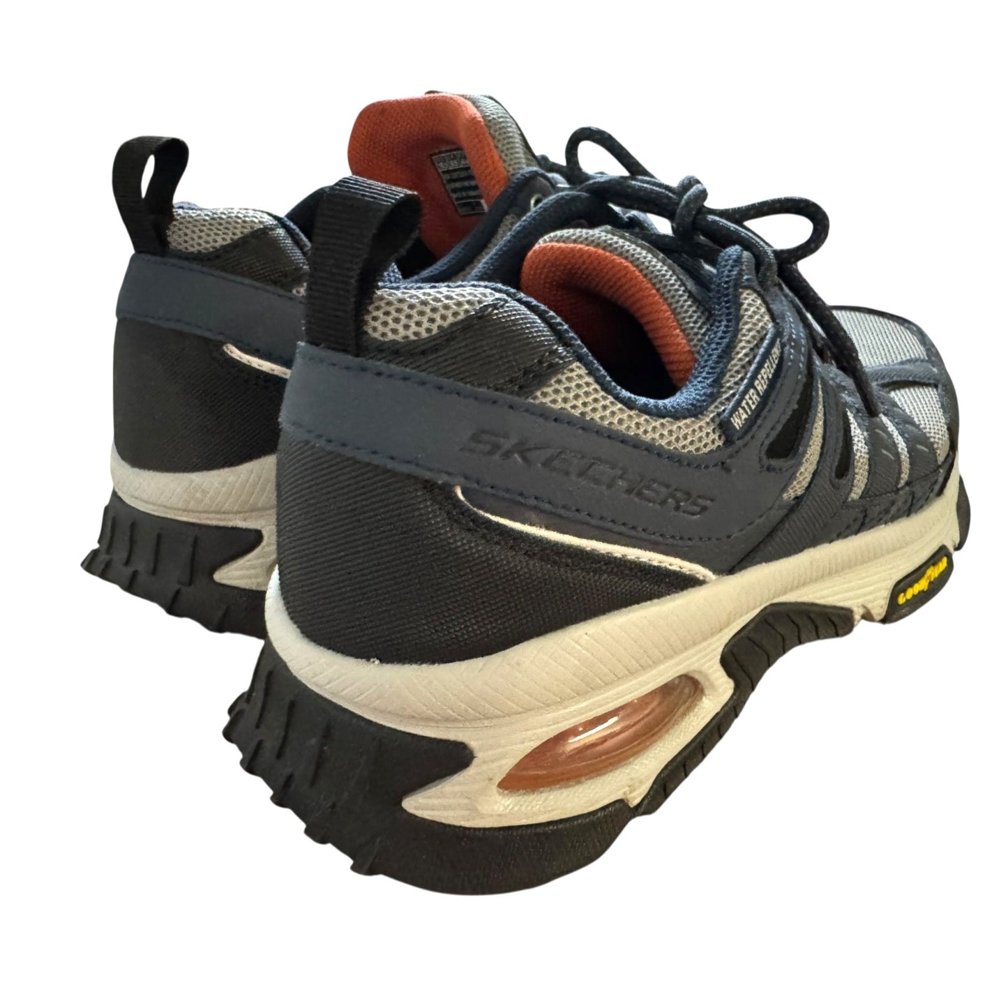 Skechers Men's Water Repellent Trail Running Shoes With Goodyear Outsole - Size 10.5