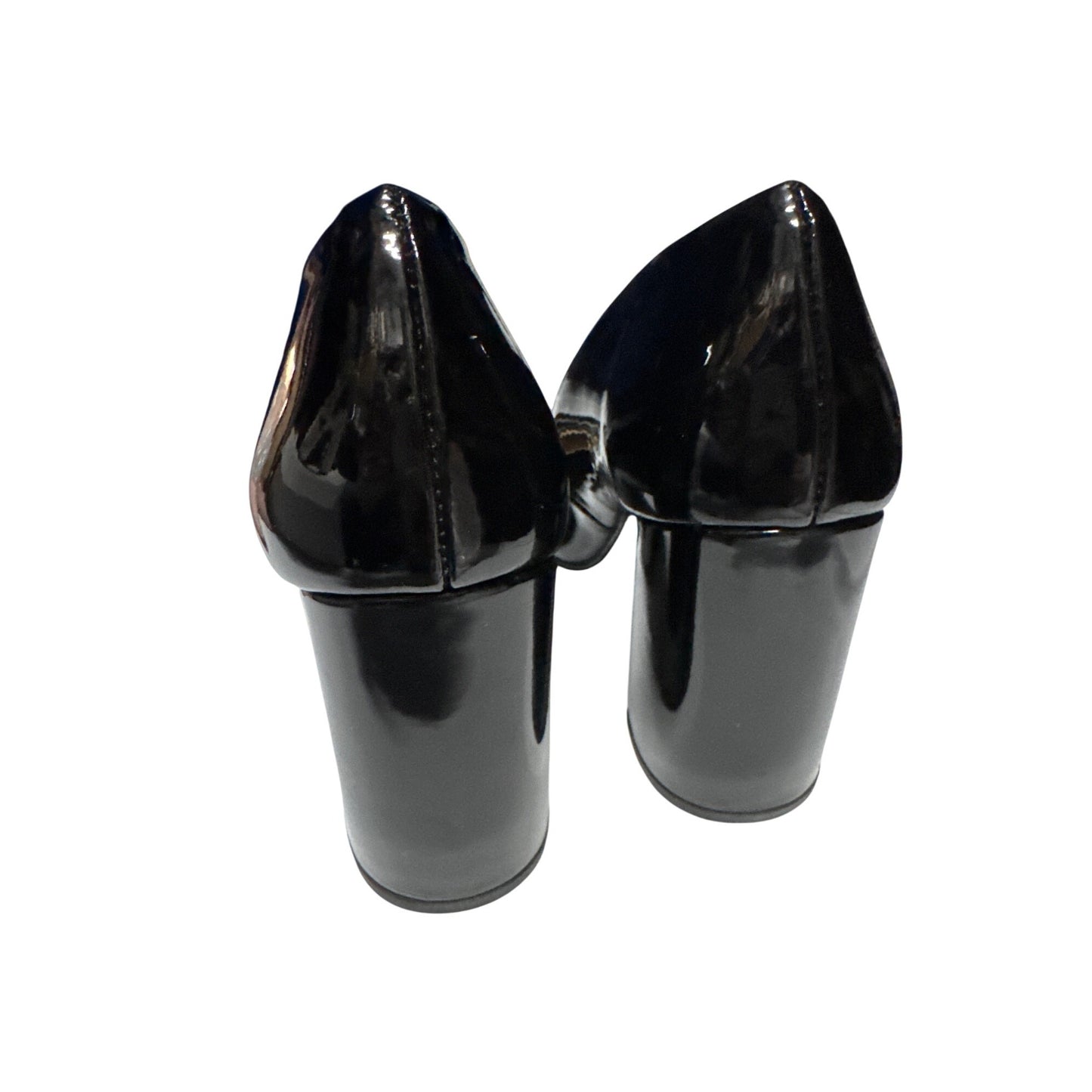 Steve Madden Black Block Heel Pumps 7.5
