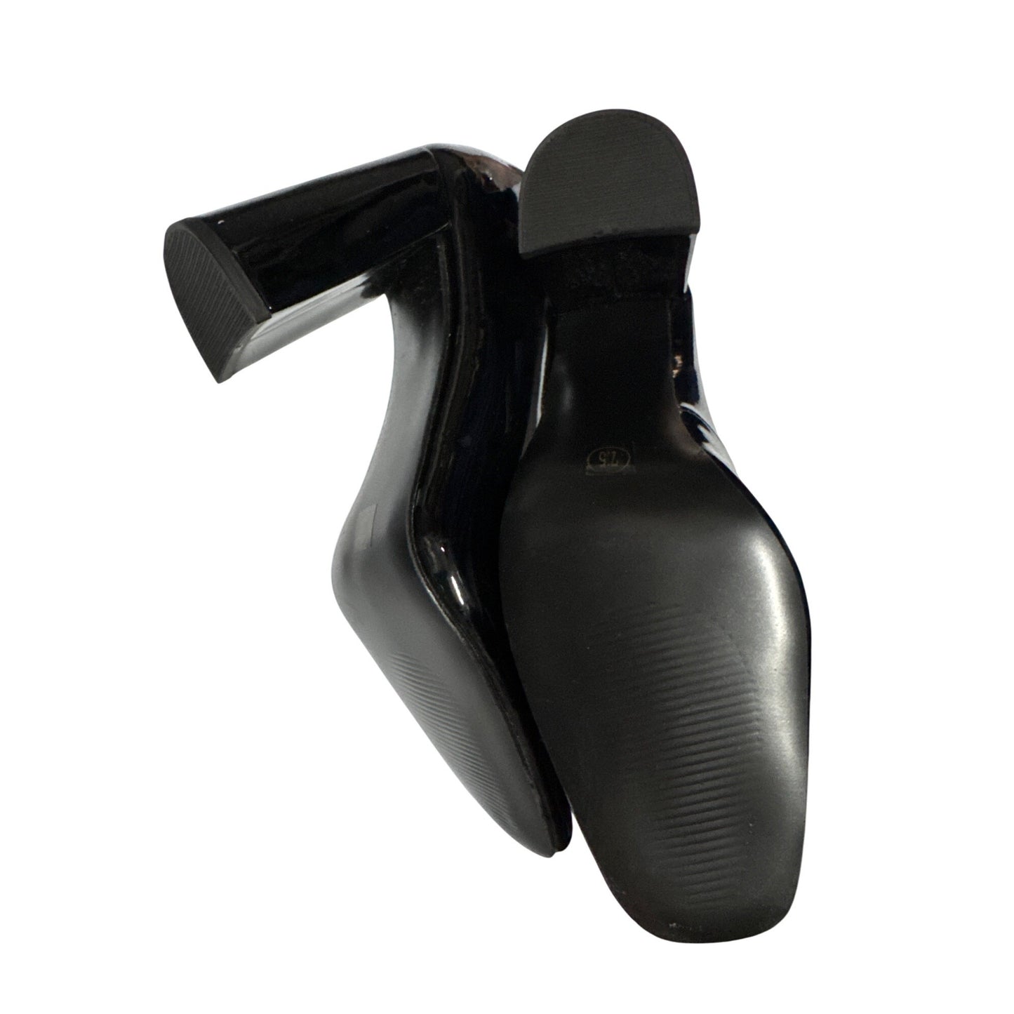 Steve Madden Black Block Heel Pumps 7.5