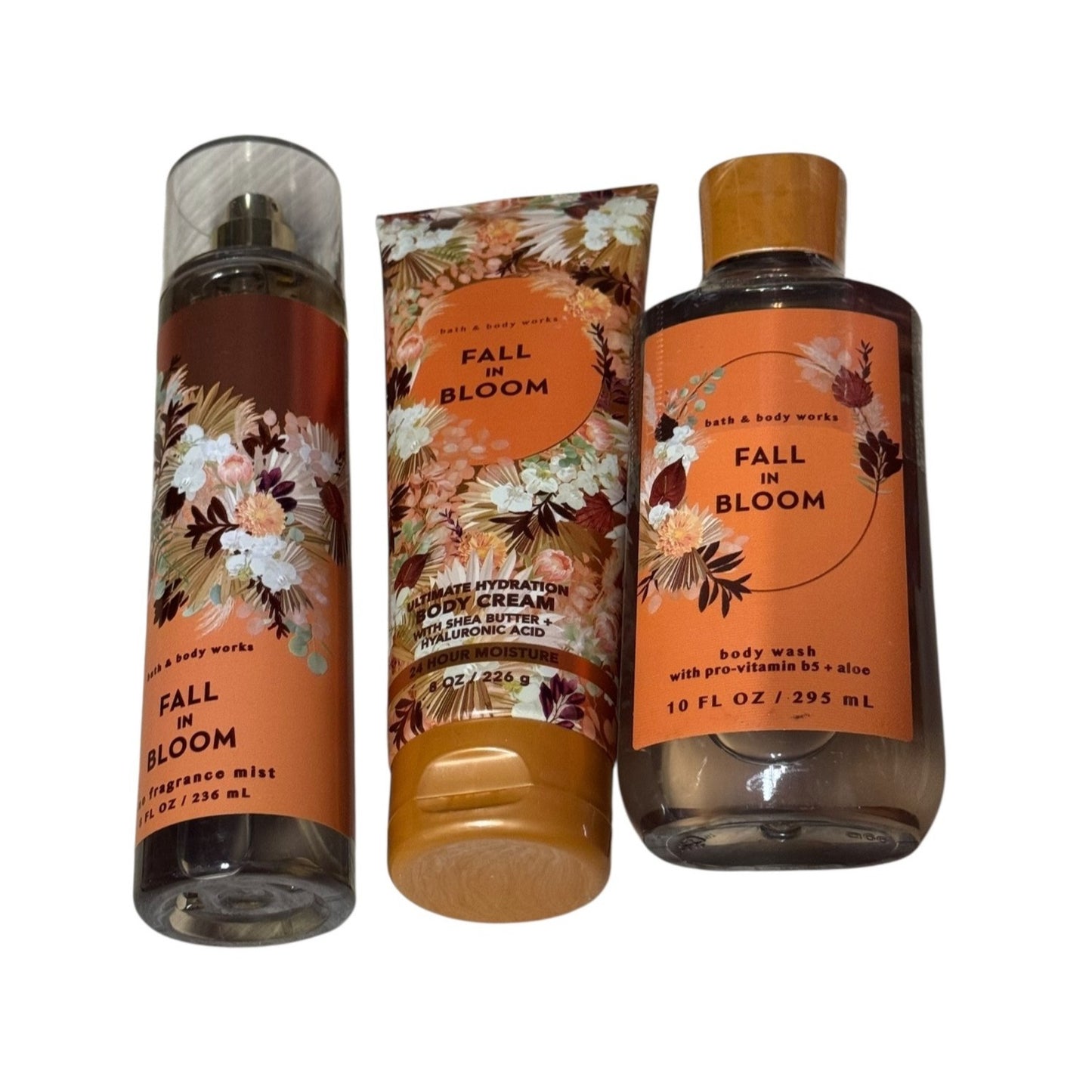 Bath & Body Works Fall In Bloom Body Care Set New