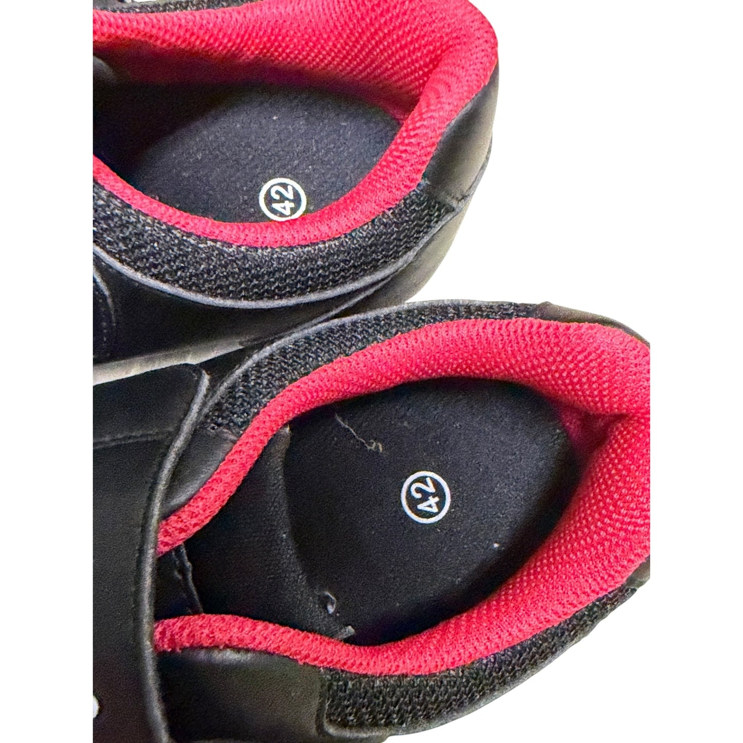 Peloton Cycling Shoes Black & Red Size 43/Men's SZ 10