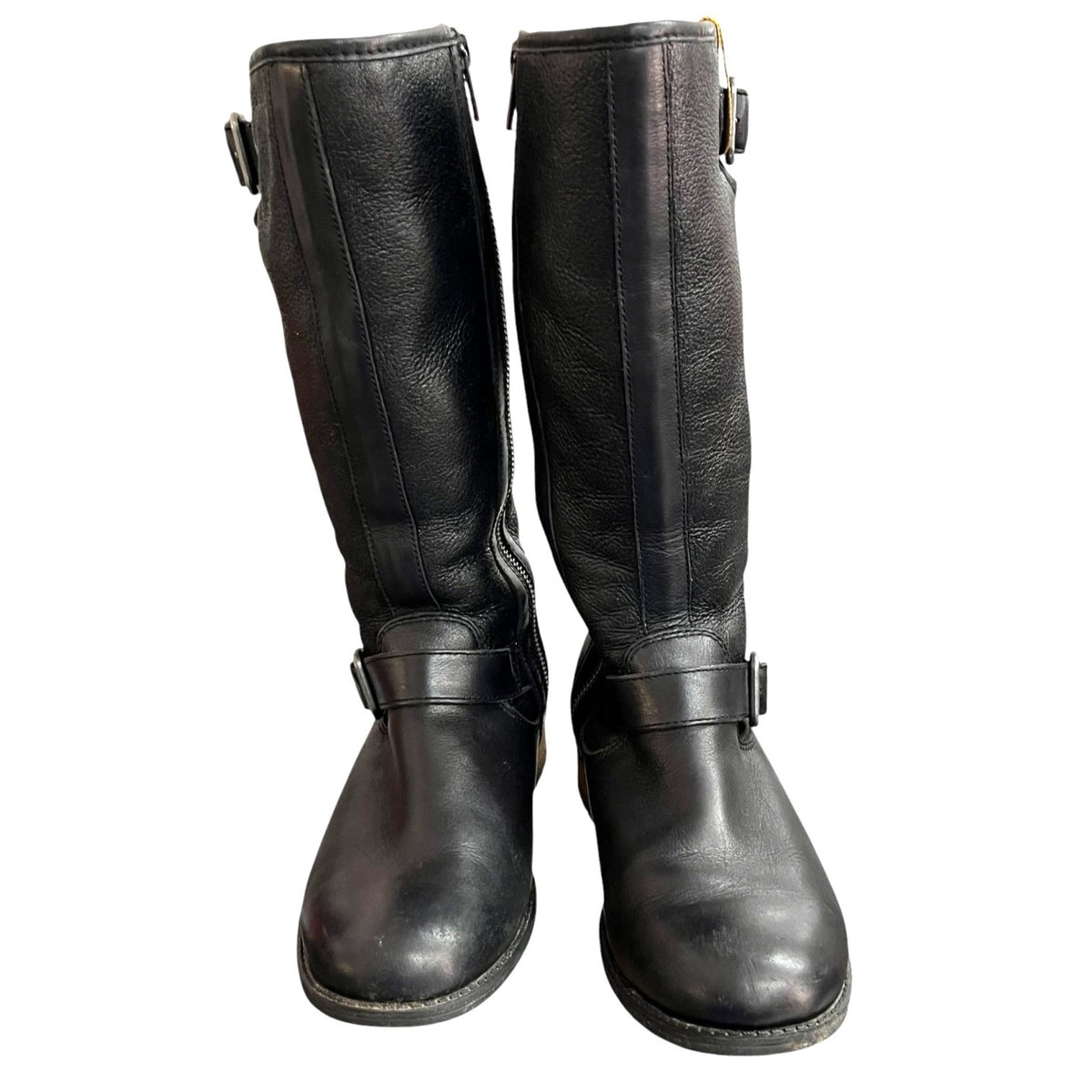 UGG Australia Soft Leather Water Resistant Women's Riding Boots Size 6.5