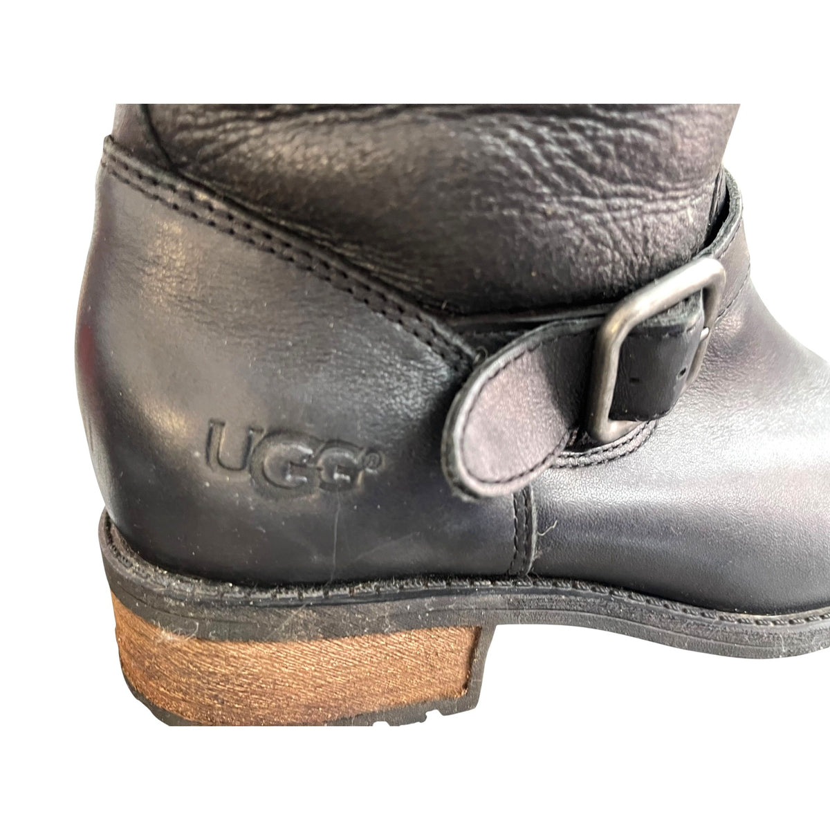 UGG Australia Soft Leather Water Resistant Women's Riding Boots Size 6.5