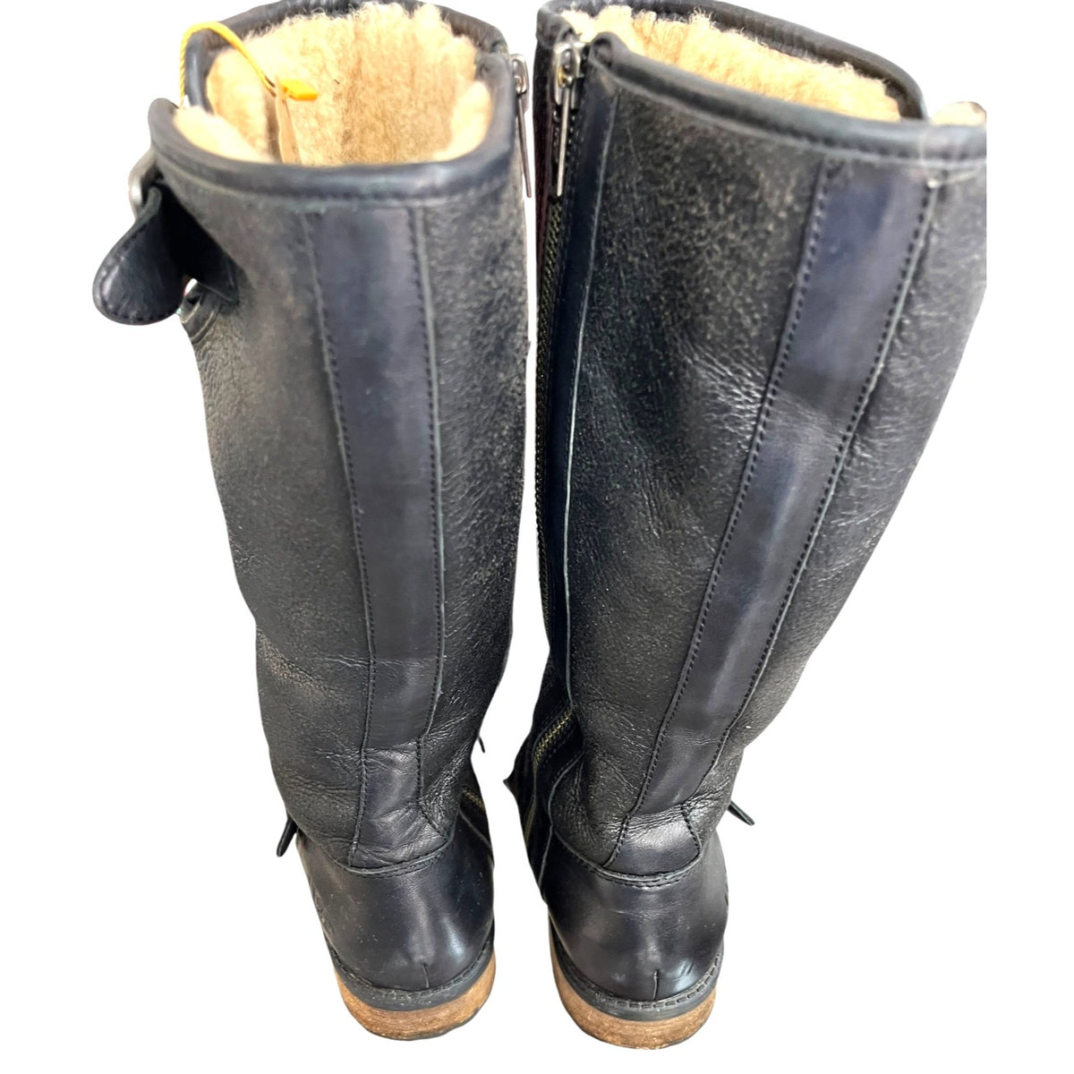 UGG Australia Soft Leather Water Resistant Women's Riding Boots Size 6.5