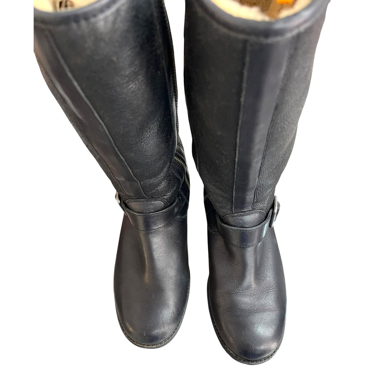 UGG Australia Soft Leather Water Resistant Women's Riding Boots Size 6.5