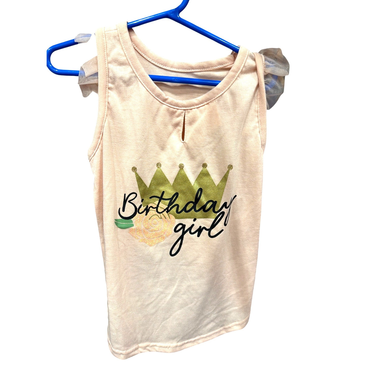 Birthday Girl Dog T-Shirt Size Large NWOT