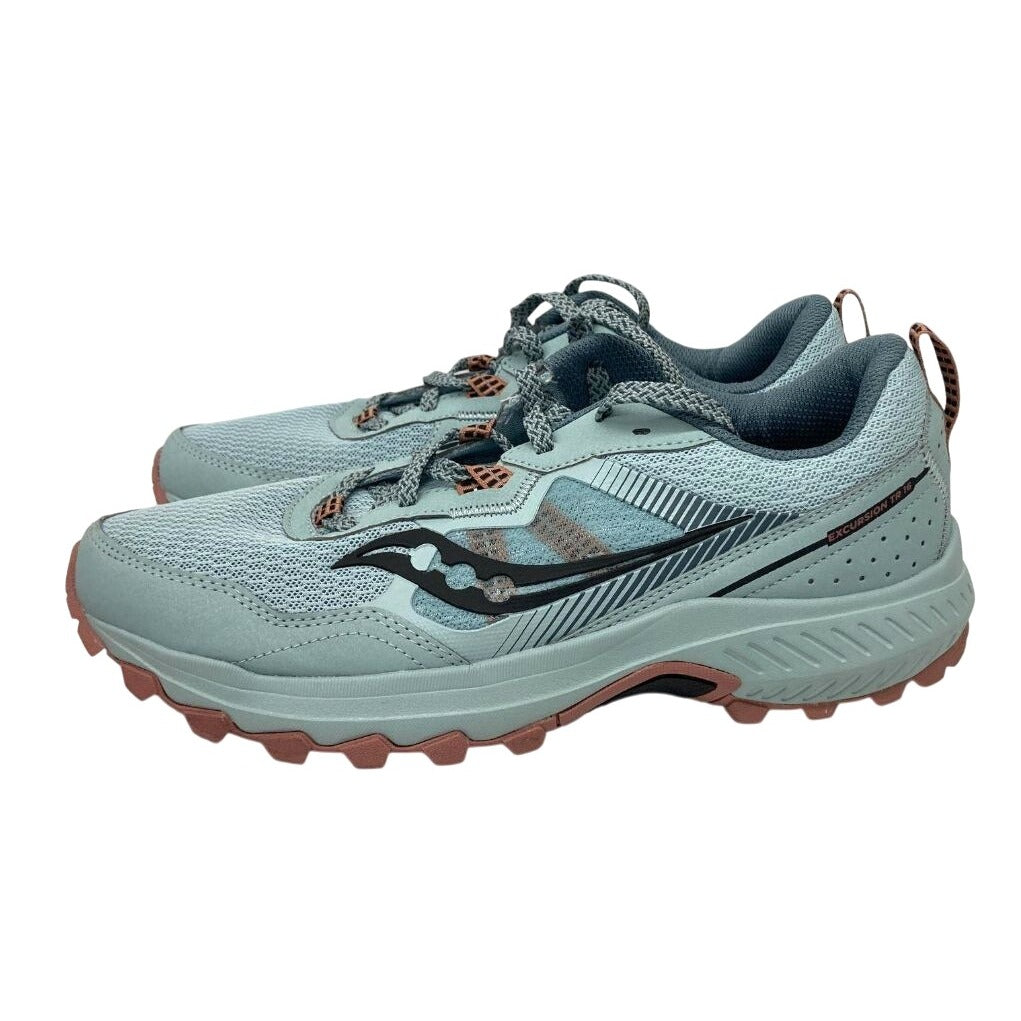 Saucony Women's TR16 Trail Running Shoes Sage Green Trail Trekker Athletic Footwear Sz 9.5