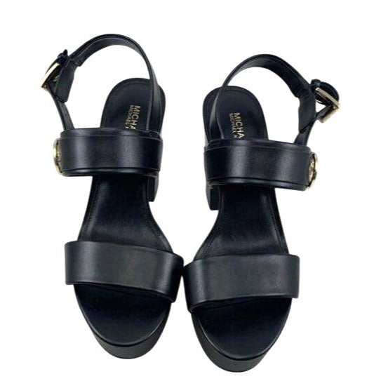 Michael Kors Carmen Platform Heeled Sandals Size 7M
