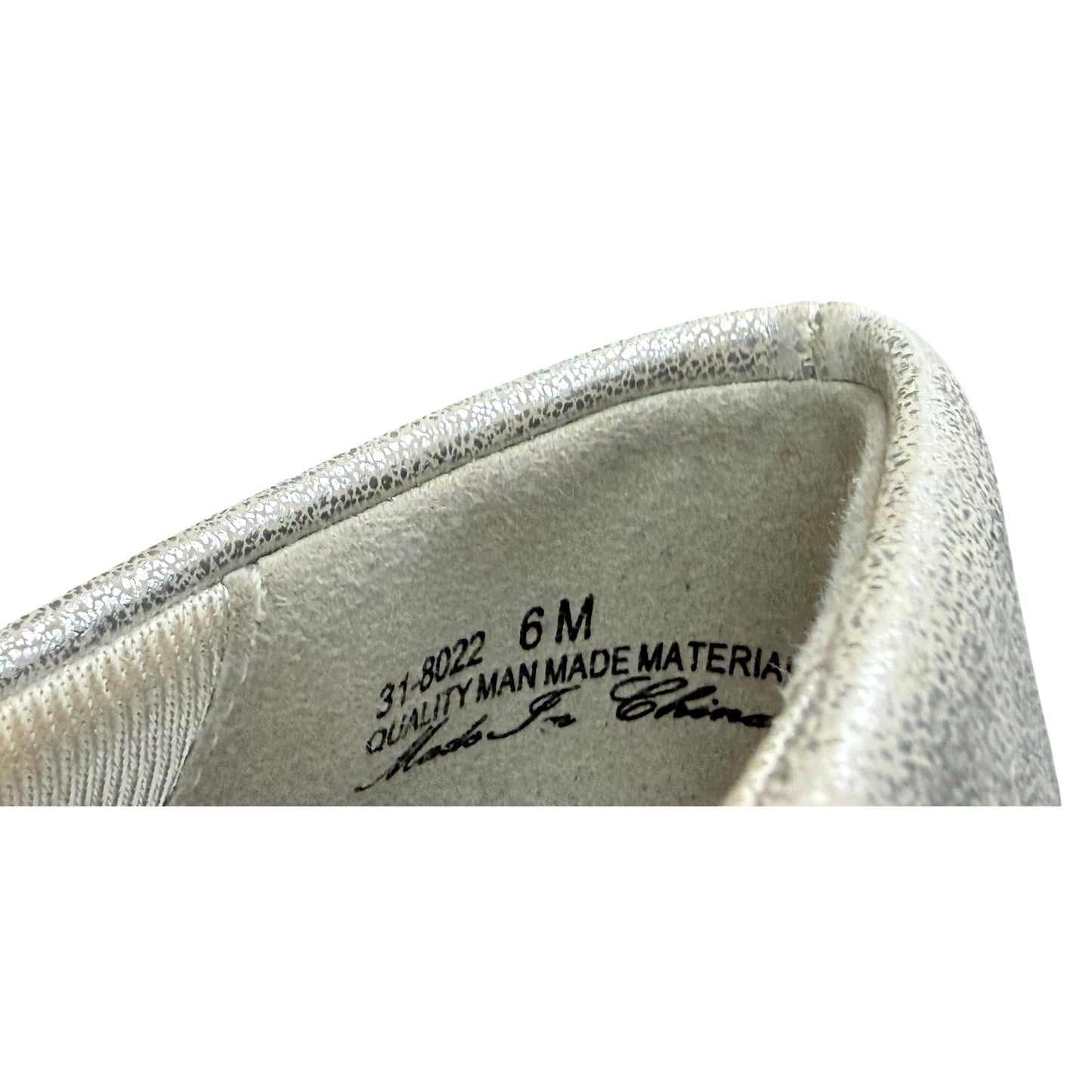 Easy Street Women's DanceFlex Heels Silver Size 6M