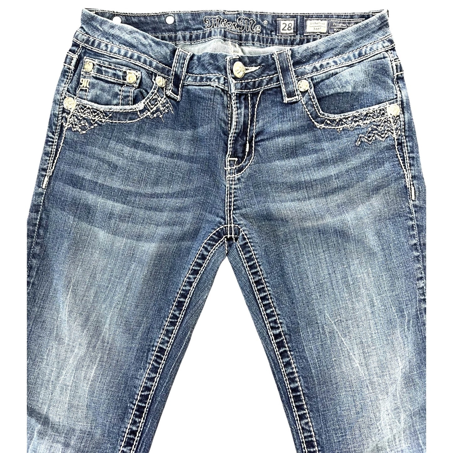 Miss Me Women's Signature Bootcut Jeans Size 28