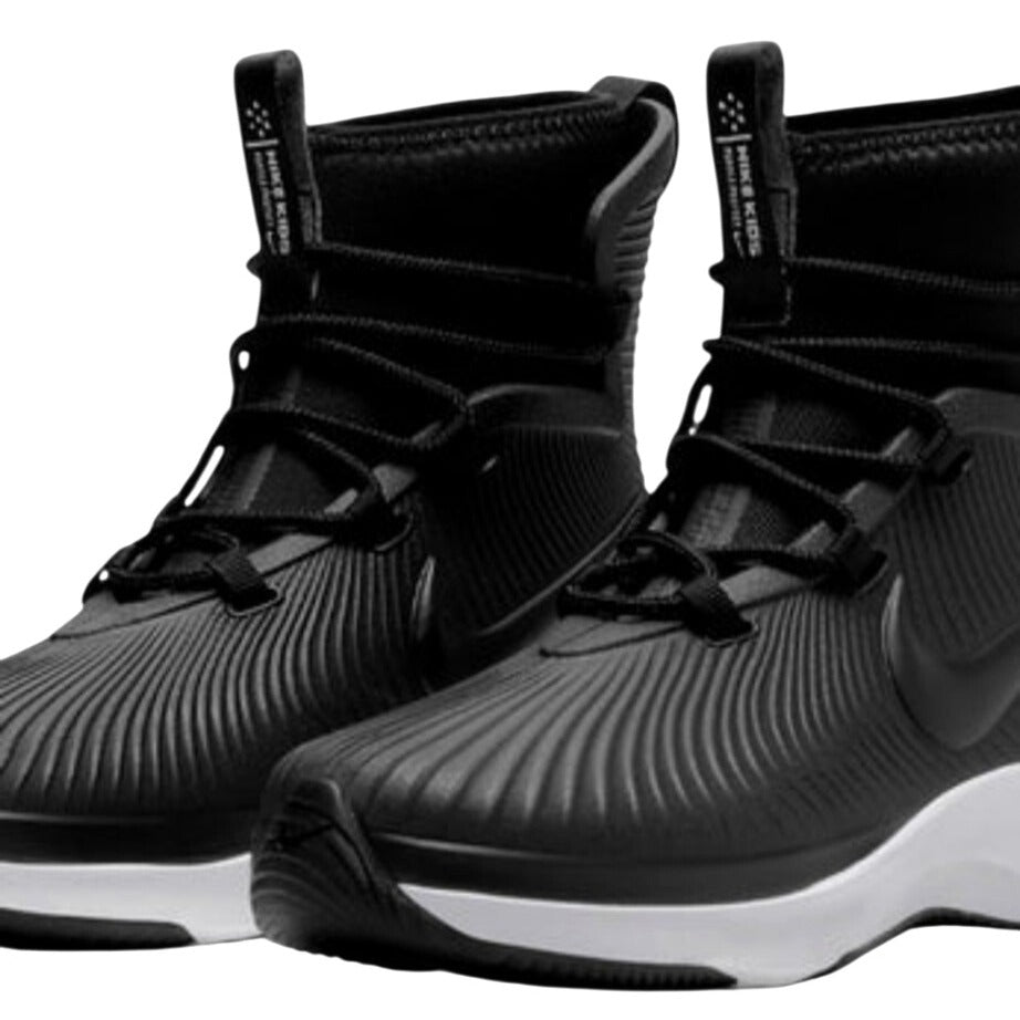 Nike Kids Black High-Top Athletic Shoes Sz 6