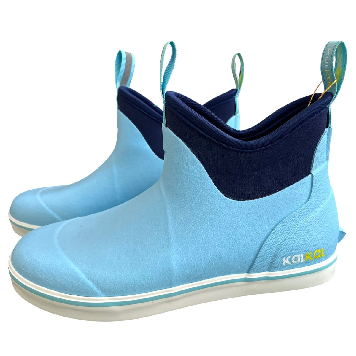 Kalkal Women's Waterproof Deck Boots Size 9 Light Blue