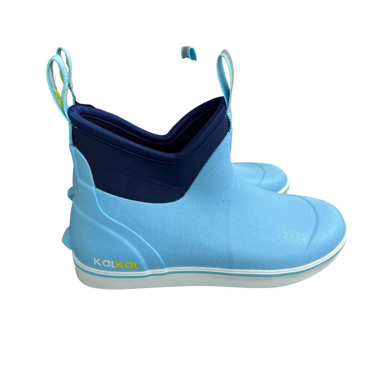 Kalkal Women's Waterproof Deck Boots Size 9 Light Blue