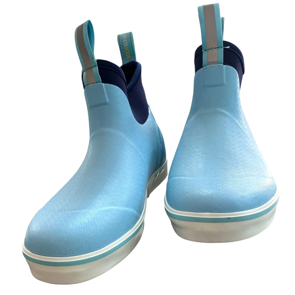 Kalkal Women's Waterproof Deck Boots Size 9 Light Blue