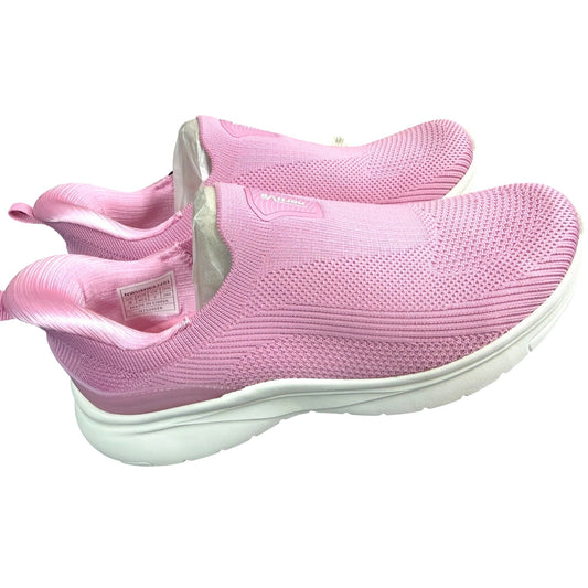 Nortiv8 Womens Pink Lightweight Slip-On Walking Shoes US 10 NWB
