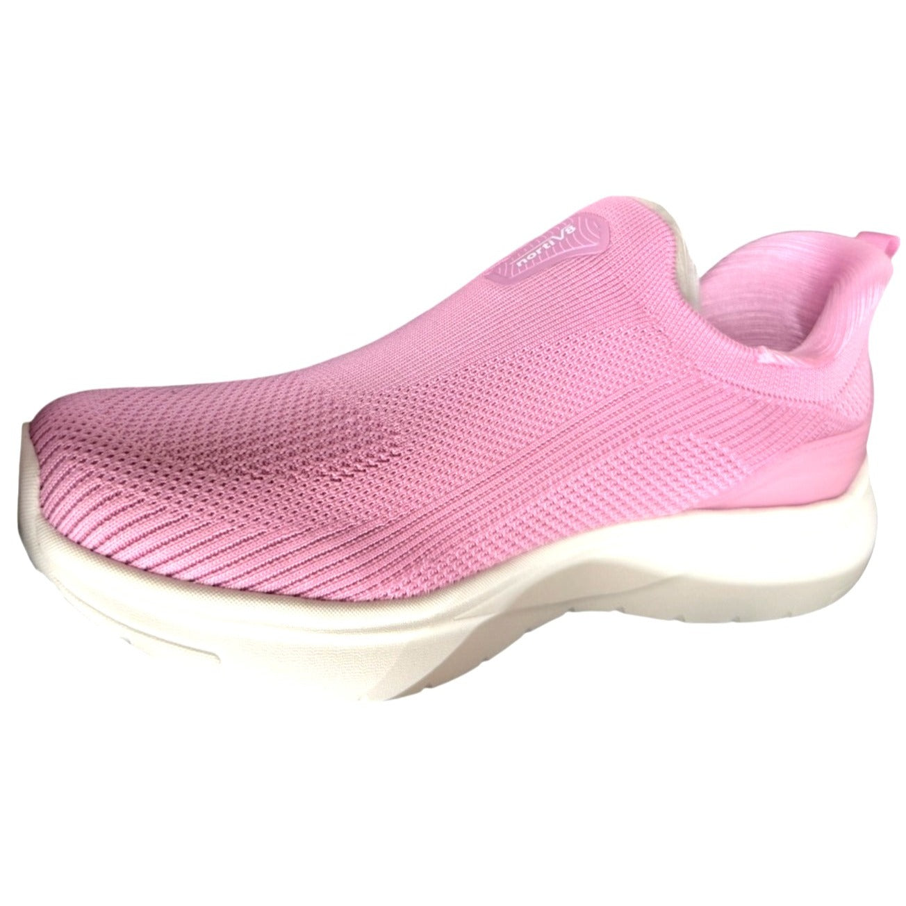 Nortiv8 Womens Pink Lightweight Slip-On Walking Shoes US 10 NWB