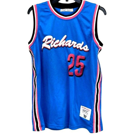 Headgear Classics Wade #25 Blue Basketball Jersey - Size M