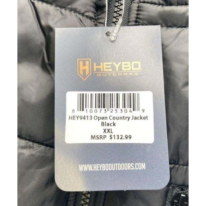 Heybo Outdoors Open Country Quilted Puffer Jacket Men's XXL NWT