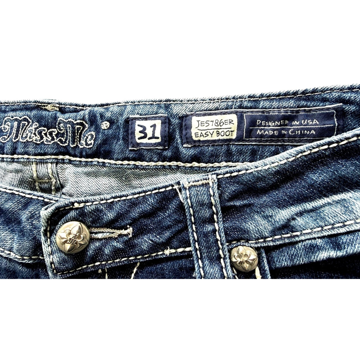 Miss me Women’s Sz 31 Easy Boot Jeans