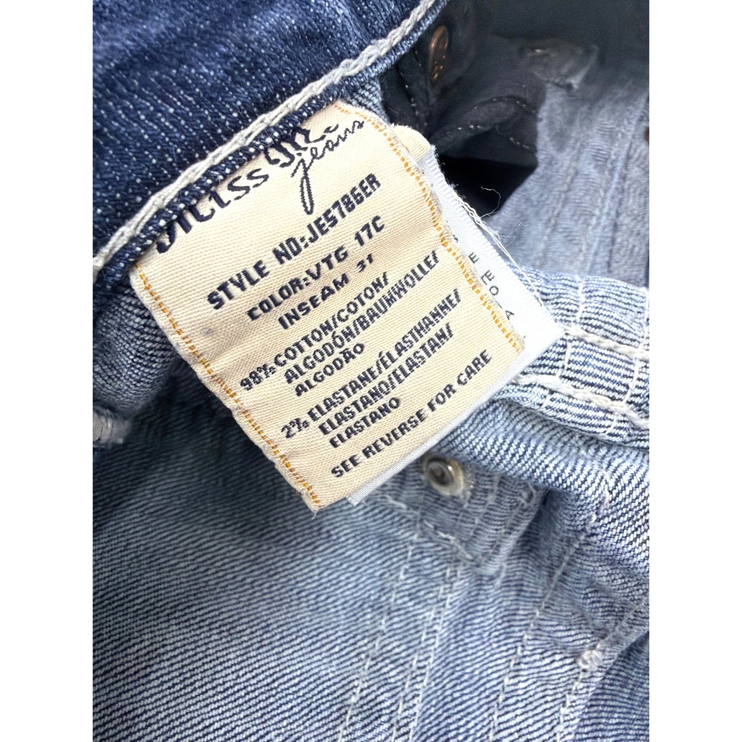 Miss me Women’s Sz 31 Easy Boot Jeans