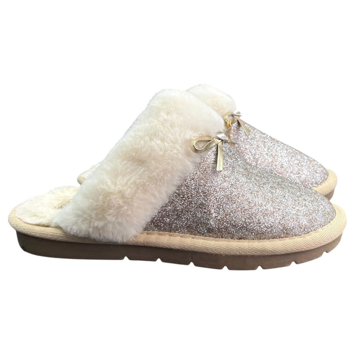 Michael Kors Kids Margot Slippers Size 2