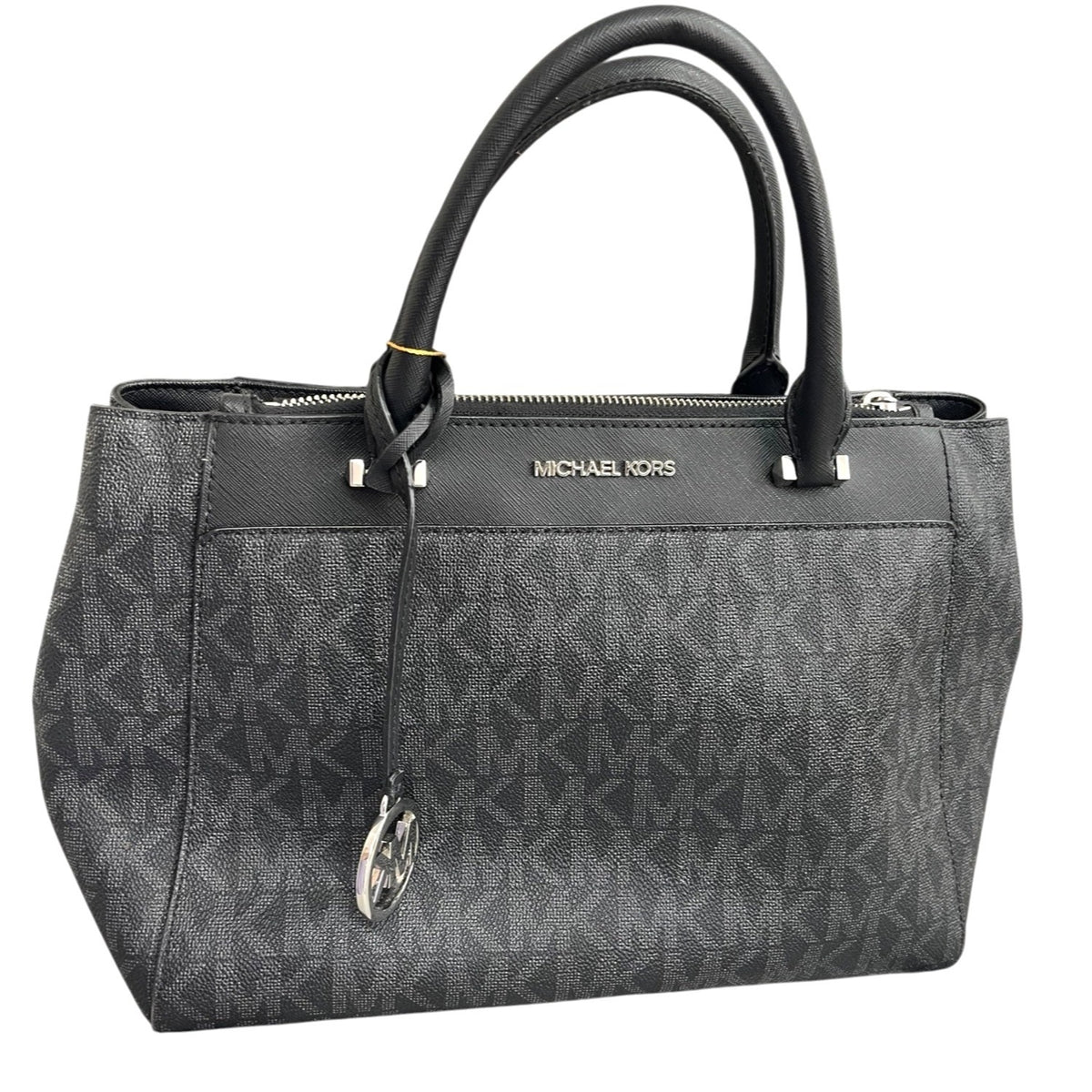 Michael Kors Black Signature Graham Logo Tote