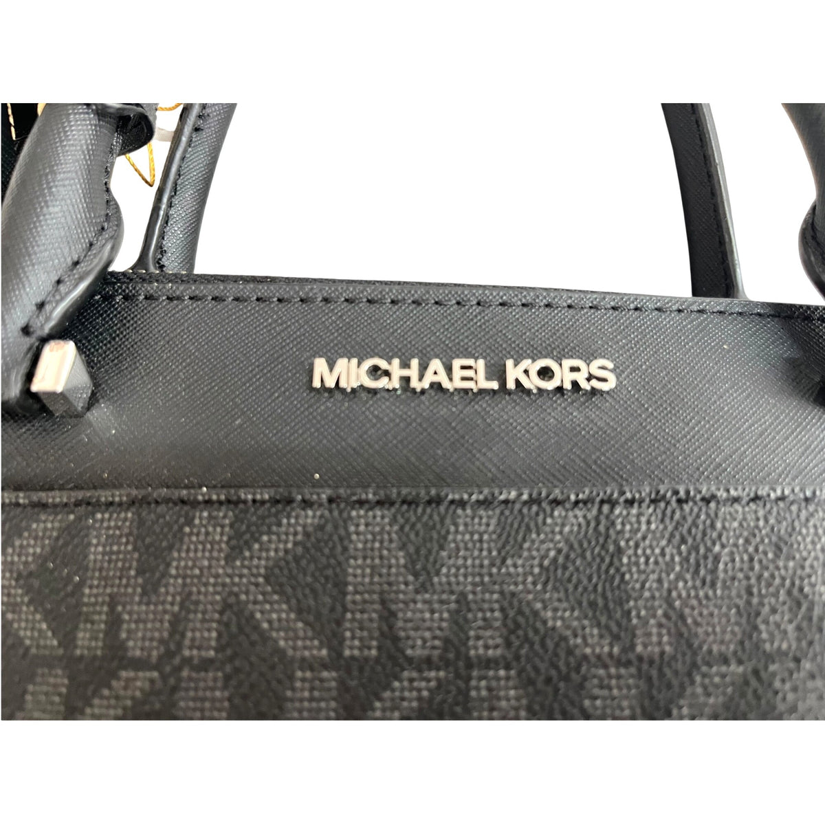 Michael Kors Black Signature Graham Logo Tote