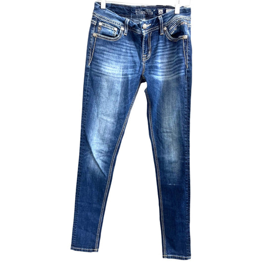 Miss Me Women's Mid-Rise Easy Skinny Jeans Size 26