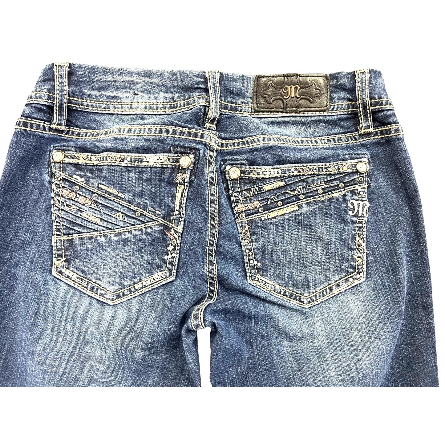 Miss Me Women's Mid-Rise Easy Skinny Jeans Size 26
