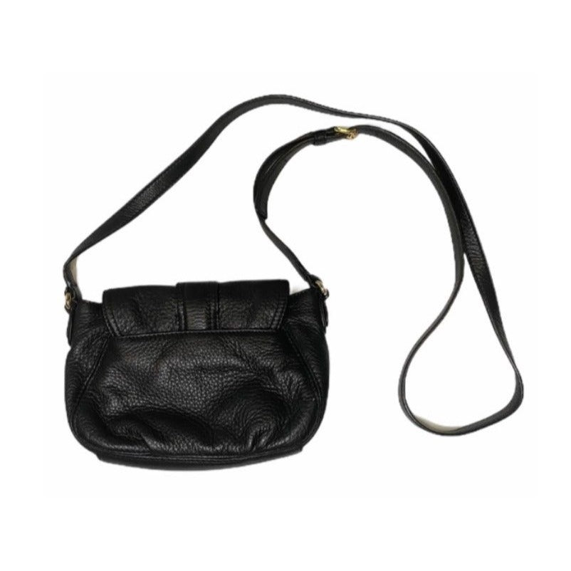 Michale Kors Leather Small Black Crossbody Purse Bag