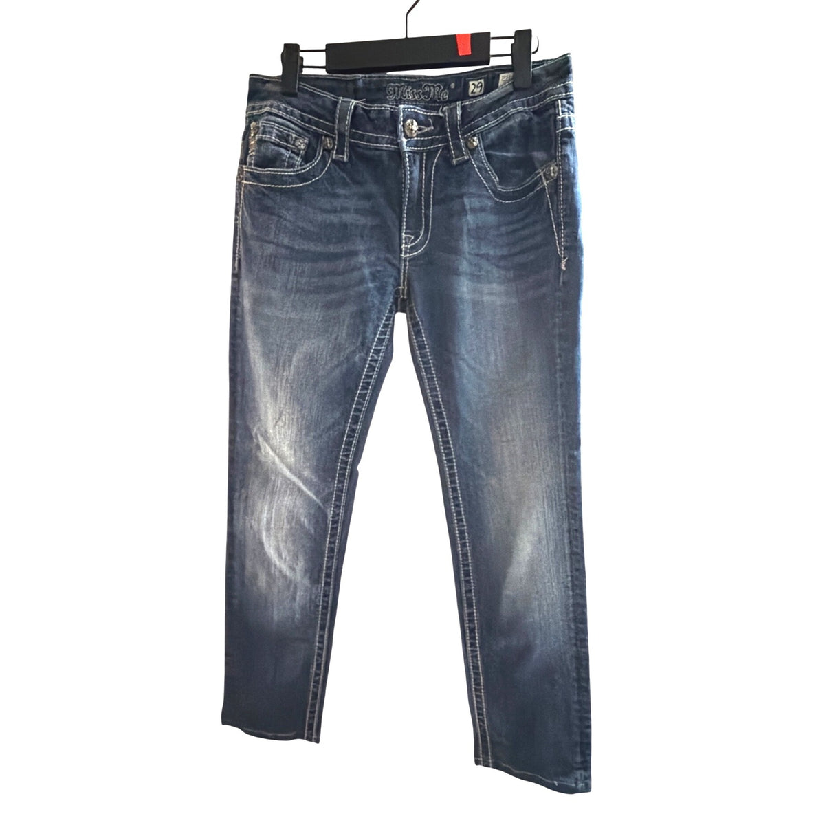 Miss Me Snowflake Embellished Bootcut Jeans - Size 29