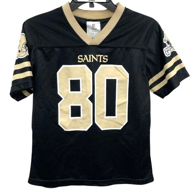 New Orleans Saints NFL Team Apparel #80 Graham Jersey Youth Size Large 12/14