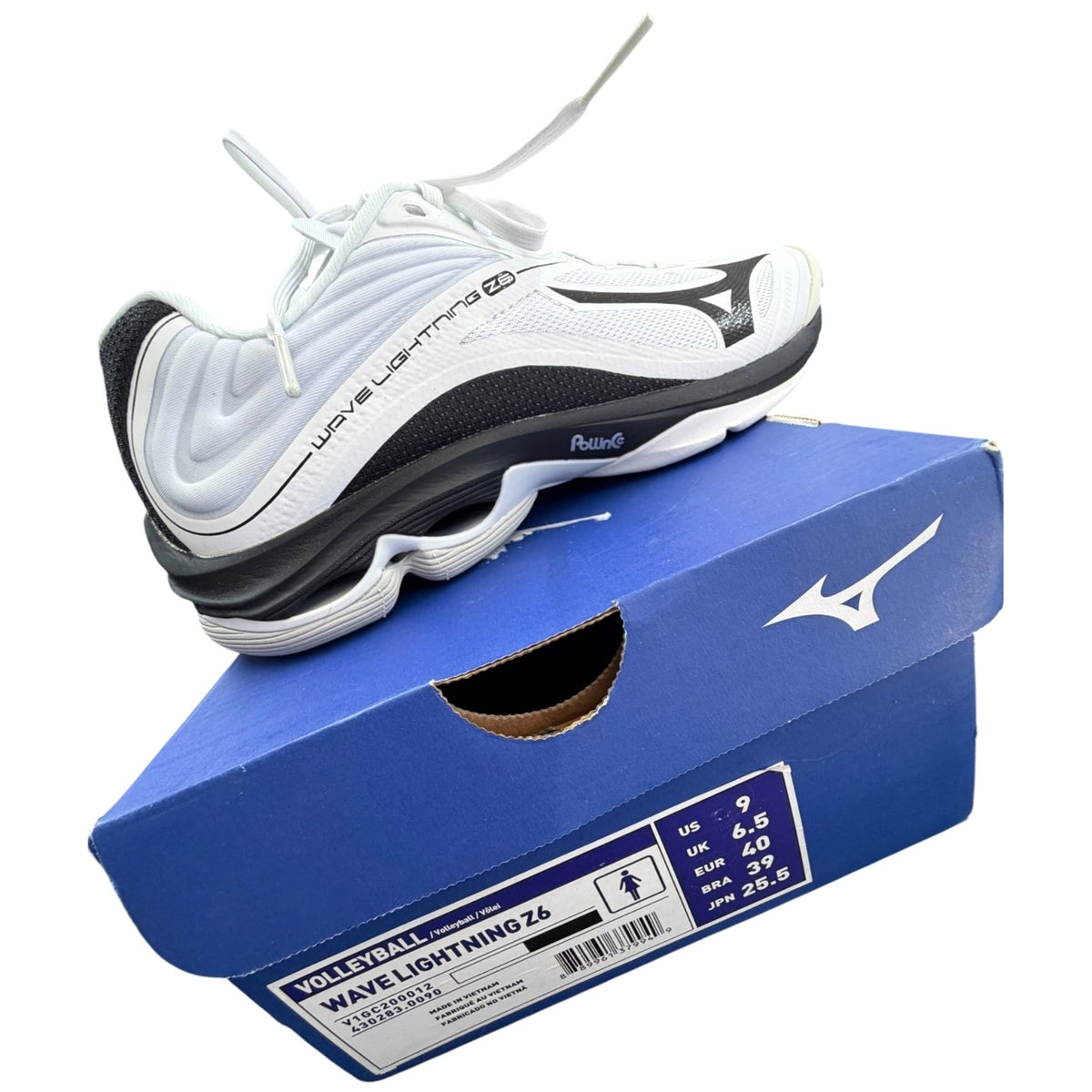 Mizuno Wave Lightning Z6 Volleyball Shoes Women's Size 9 New With Box