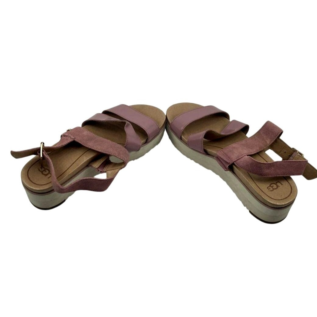 UGG Pink Slip-On Sandal Women SZ 7.5