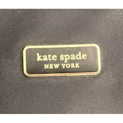 Kate Spade Black Nylon Laptop Bag With Double Handles & Adjustable Crossbody Strap