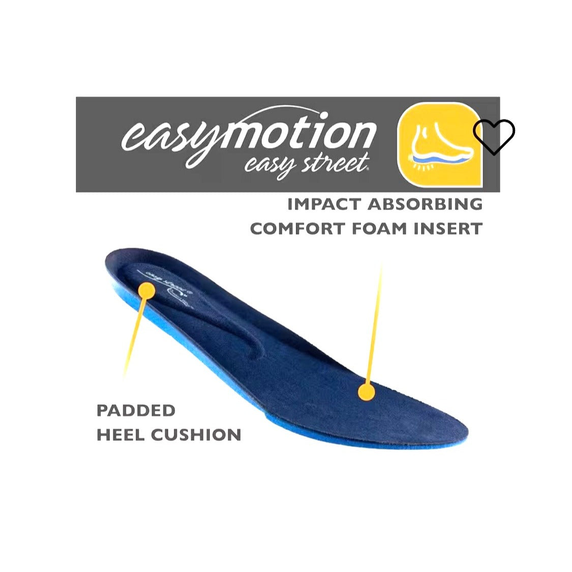 Easy Street Wise Navy Flats Women's SZ 11 NWOB