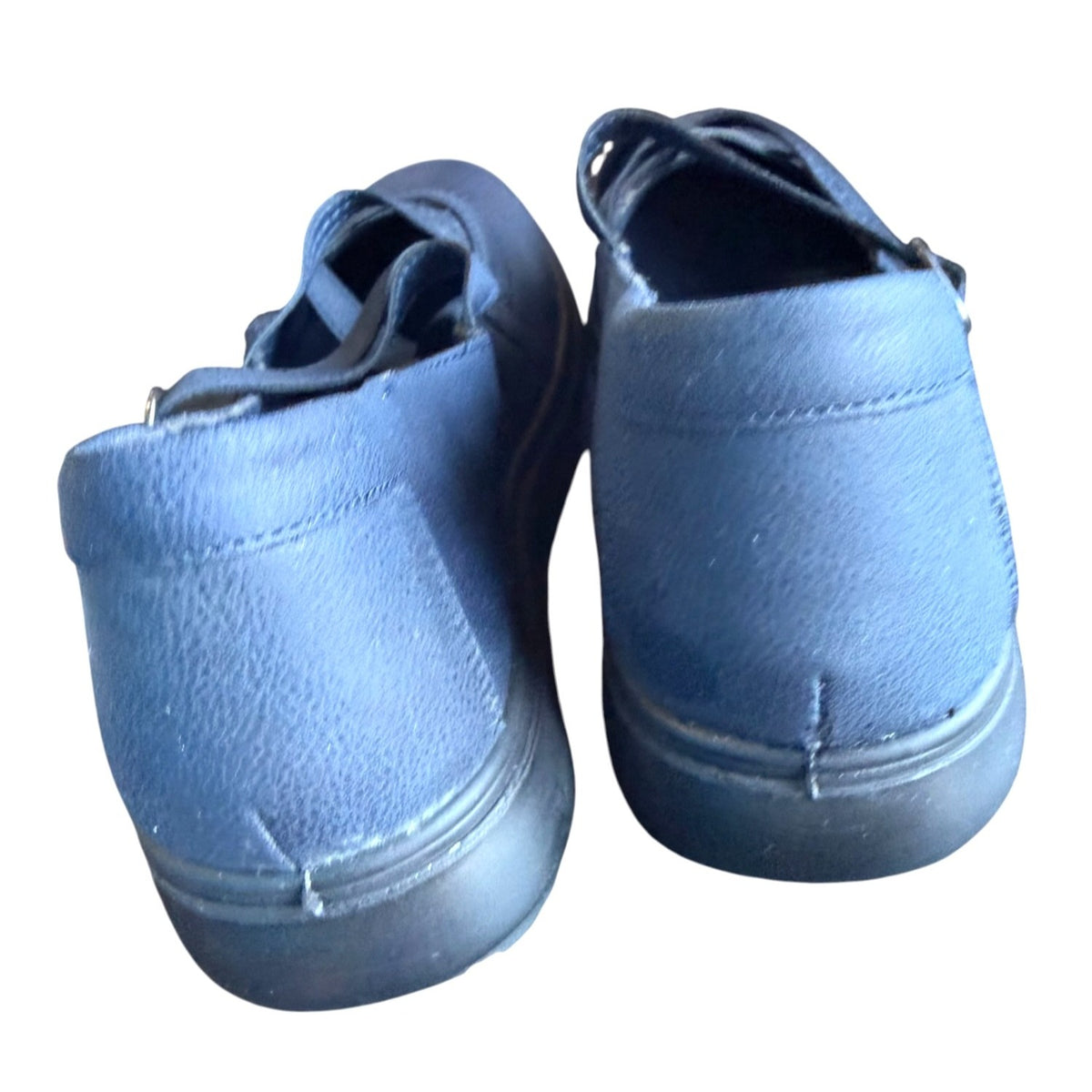 Easy Street Wise Navy Flats Women's SZ 11 NWOB