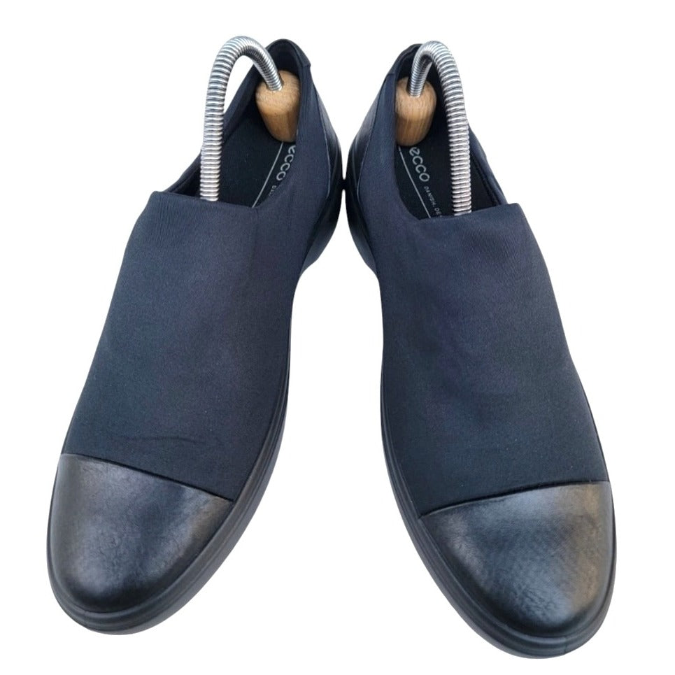 ECCO Soft 7 Wedge Gore-Tex Slip-On Sneakers Size EU 39 US 8-8.5 NWOB