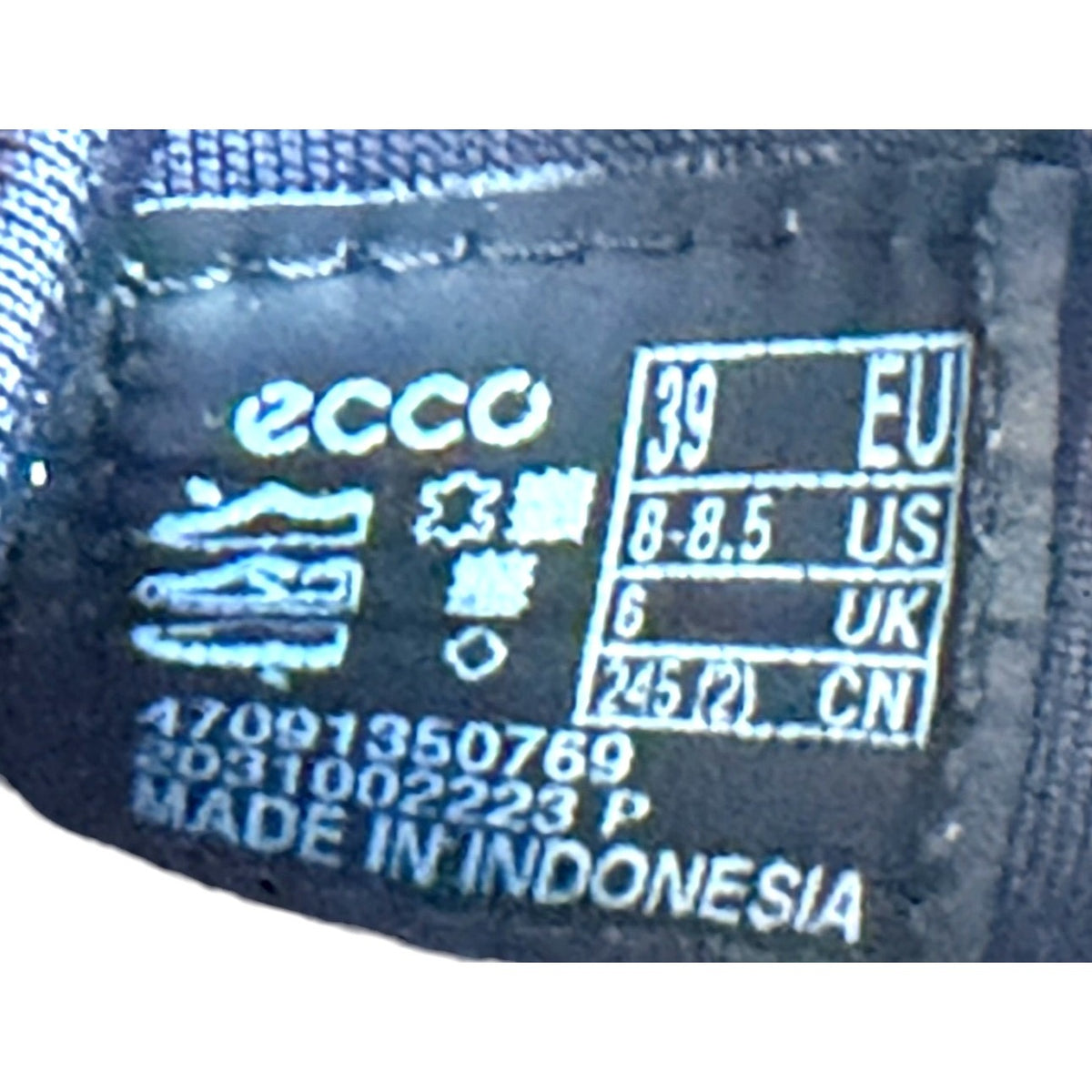 ECCO Soft 7 Wedge Gore-Tex Slip-On Sneakers Size EU 39 US 8-8.5 NWOB