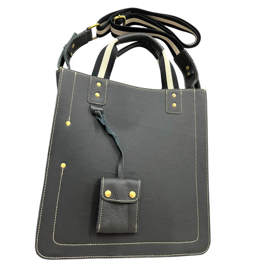 American Leather Legacy Black Leather Tote Bag