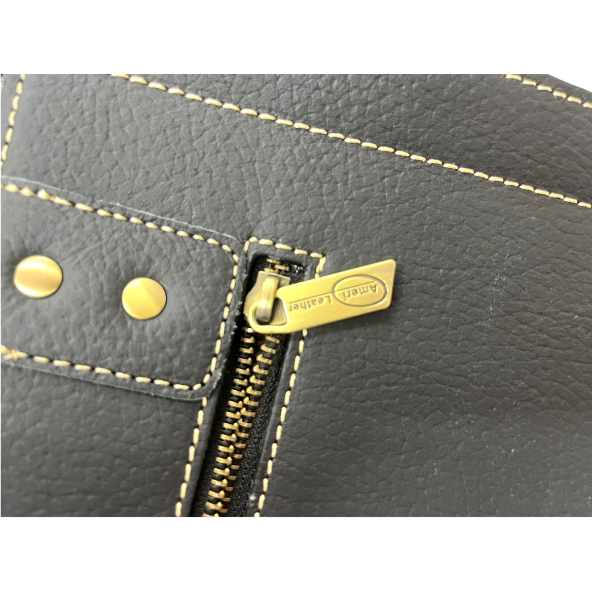 American Leather Legacy Black Leather Tote Bag