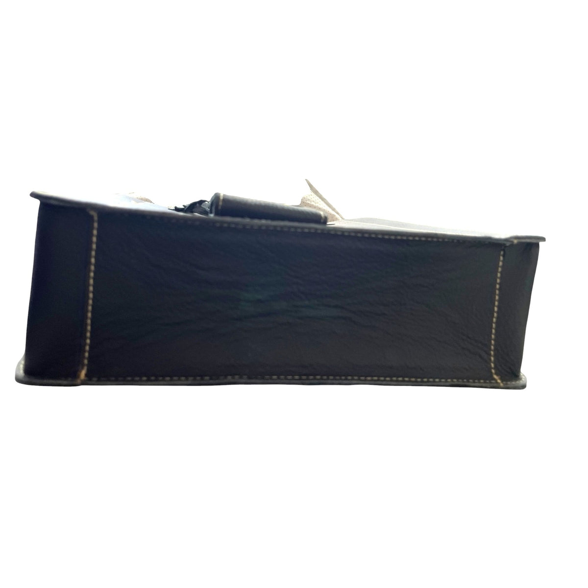 American Leather Legacy Black Leather Tote Bag