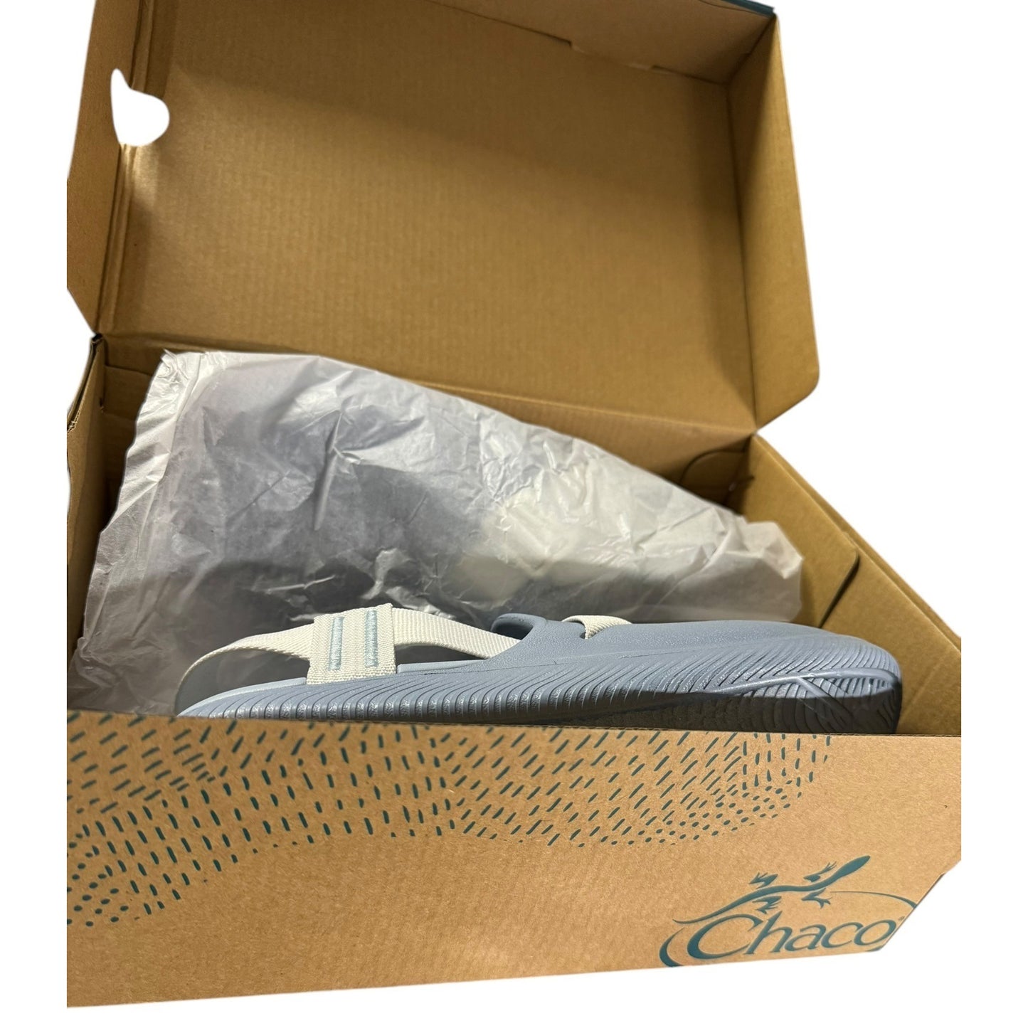 NIB Chaco Chillos Clog (blue Fog) Women's Size 6