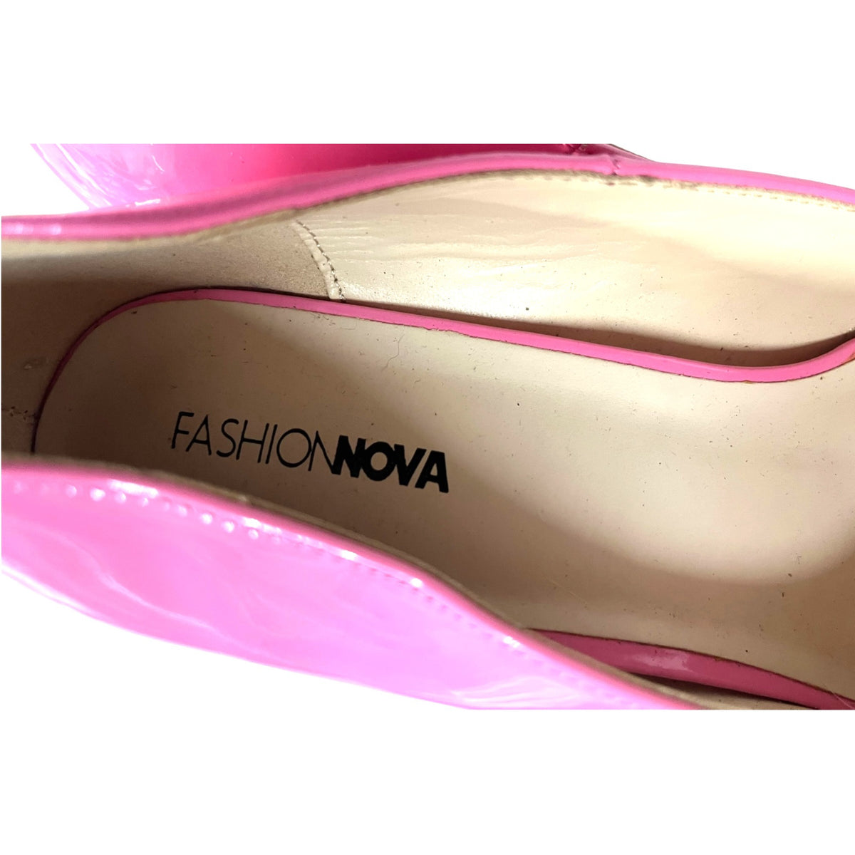 Fashion Nova Pink Platform Block Heel Pumps Size 11 NWT