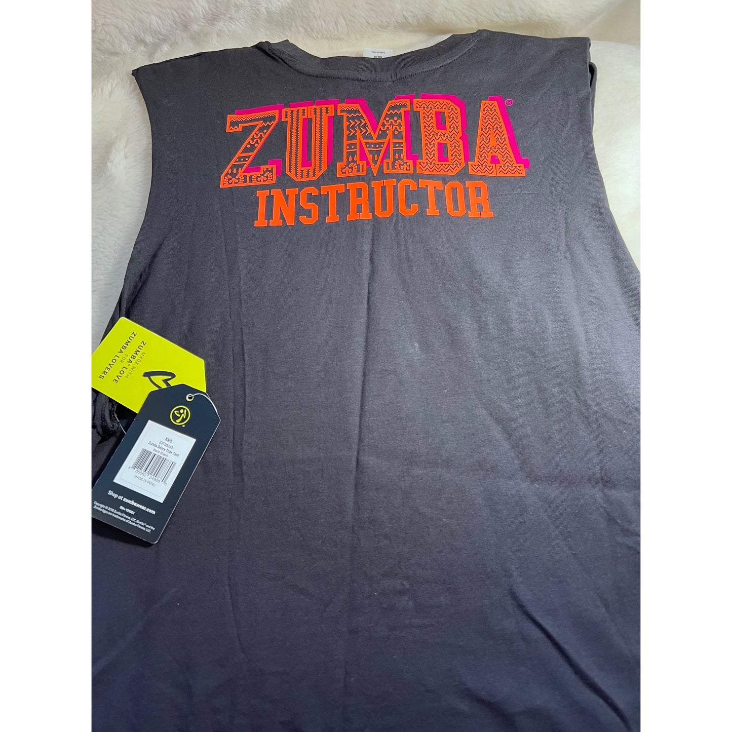 Zumba Instructor Dance Tribe Tank XS